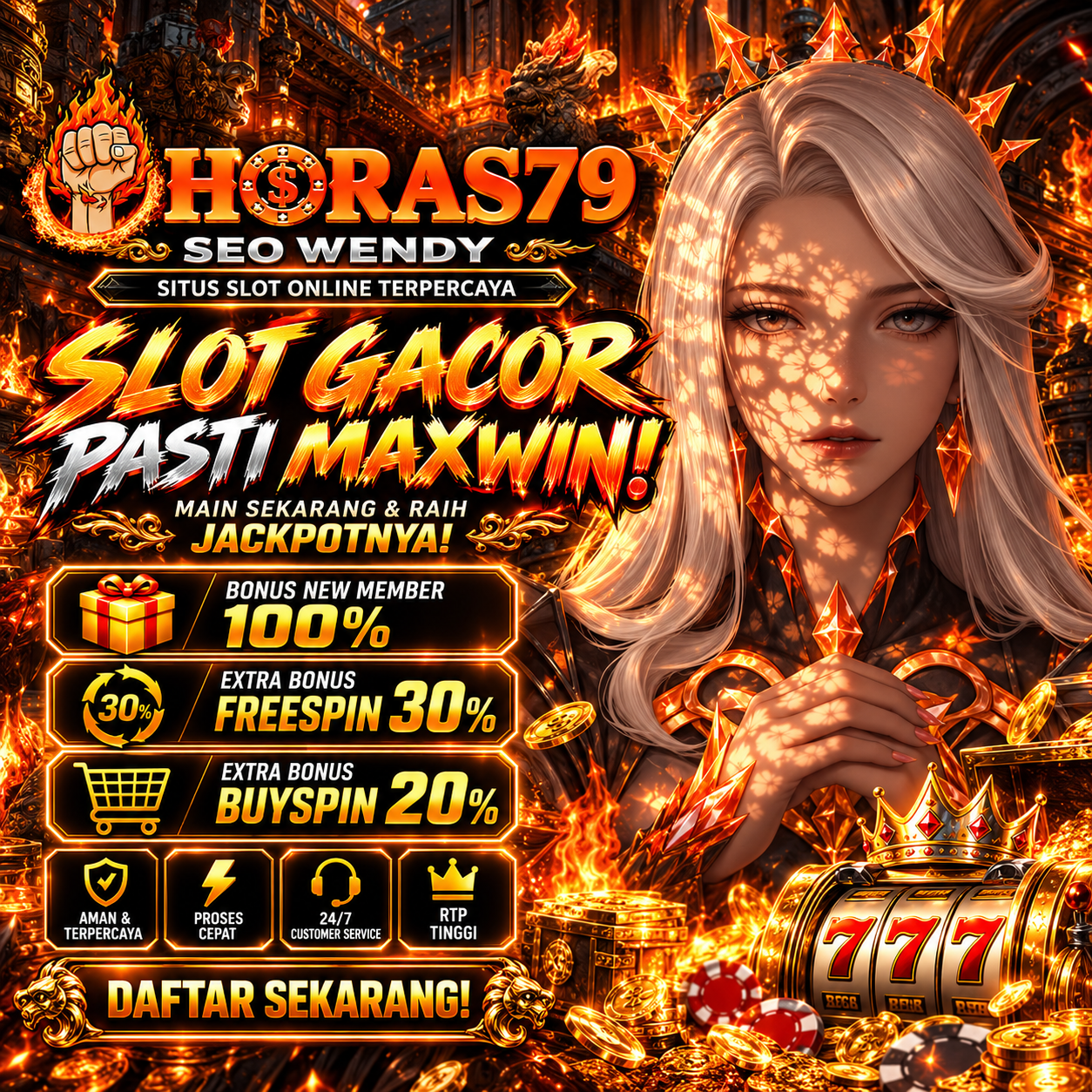 HORAS79 Official Banner